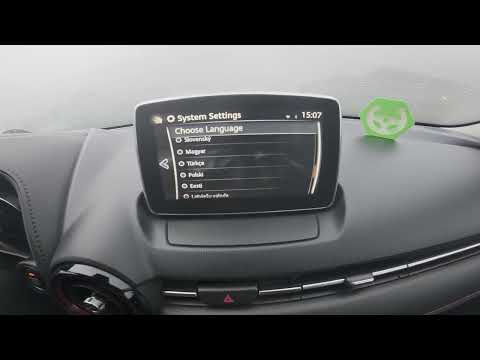 Mazda CX-3 (2015-2022) – How to Change System Language