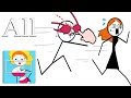 Draw Brain Girl Story Funny Stickman Puzzle Game ALL Levels Bonus Gameplay Walkthrough