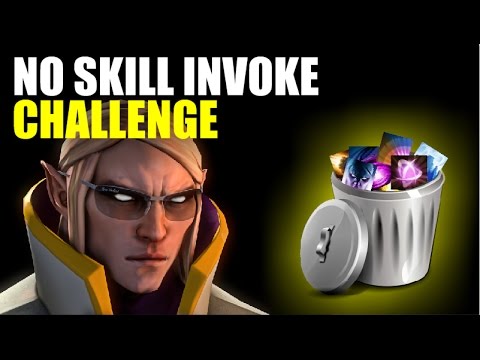 DAILY 1 MMR #15 - INVOKER NO SKILL CHALLENGE | Dota 2