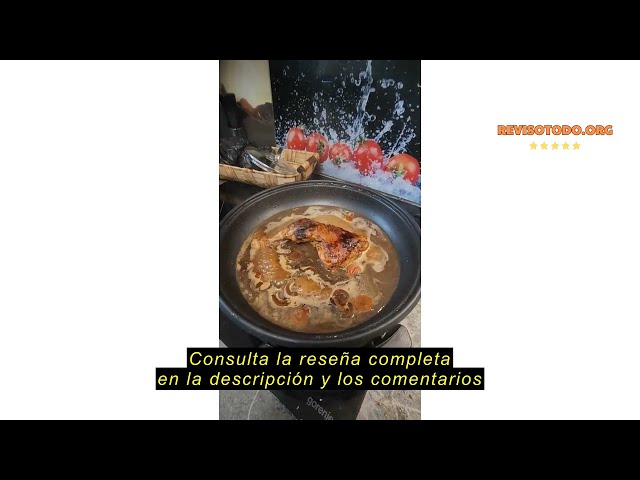 Vídeo relacionado con Tristar cacerola multifunción - 7,5l - 40cm de diámetro - Termostato regulable - Revestimiento antiadherente - 1500 W - Longitud del cable 1 m - PZ-9145