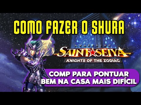 COMO FAZER BOSS SHURA - 12 TEMPLOS DE HADES - SAINT SEIYA AWAKENING