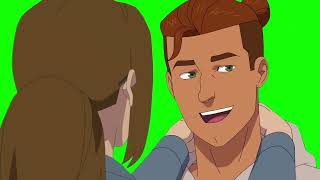 Rex Splode "for the first time in my whole miserable life, I'm kind of in a good place" green screen
