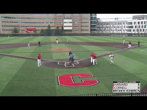 Highlights: Cornell Baseball vs Harvard GM 1 - 4/28/18