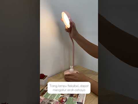 Gambar Eglare Lampu Meja LED Rechargeable 5 Watt Bunny - Putih