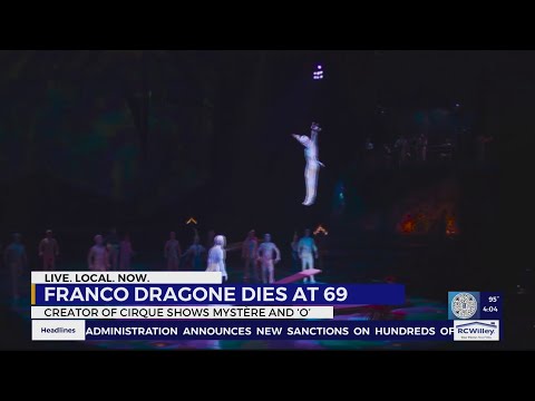 Franco Dragone, creator of Cirque shows Mystère and ‘O’ dies at 69