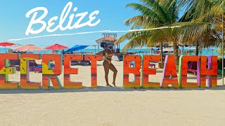 Come To BELIZE With Me! | Vacation With Me | San Pedro 🇧🇿 | Secret Beach | Flight Attendant Vlogger