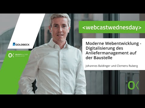 Digitalisierung des Anlieferungsmanagement auf der Baustelle bei unserem Kunden Goldbeck