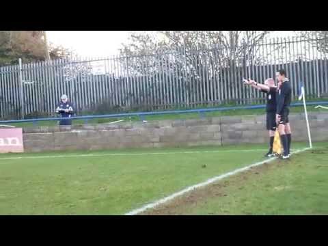 Disallowed Wingate & Finchley FC Goal Vs Lewes FC - Ryman Premier League 2014/15