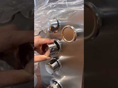 How to fix water drip issue or replace new function cartridge for shower panel