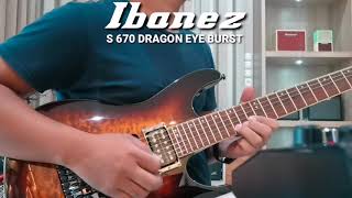 Video thumbnail for Ibanez S670QM-DEB Dragon Eye Burst || solo guitar Isabella (Amy Search). by Toko Musik Varian