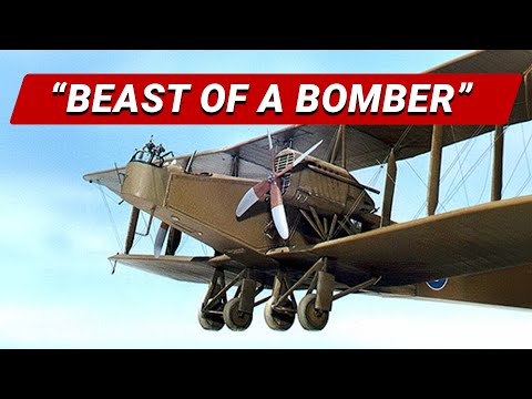 Handley Page Type O - One of Britain's Greatest Bomber Ever Made