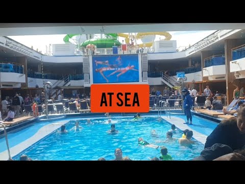 Thumbnail for At Sea. Carnival Splendor. #sydney #food #australia #swimmingpool #pool