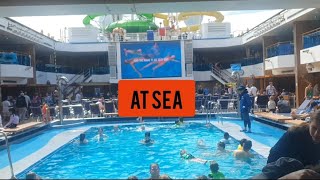 At Sea. Carnival Splendor. #sydney #food #australia #swimmingpool #pool