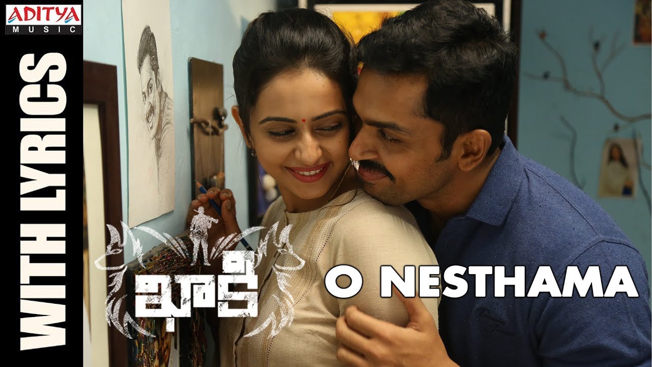O Nesthama Lyrics  | Khakee | Karthi, Rakul Preet Singh | Aravind Srinivas, Ghibran | Ghibran