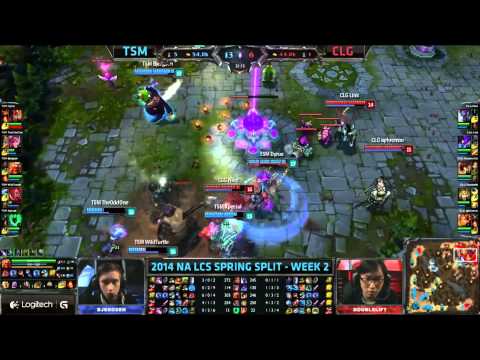 Bjergsen Highlights LCS week 2