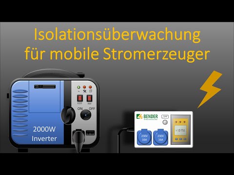 Isolationswächter für mobile Stromerzeuger Bender VG12