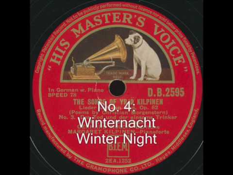 Gerhard Hüsch - Lieder um den Tod [2] (Kilpinen)