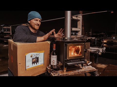 Cubic Mini Wood Stove Unboxing & First Fire (2022)🔥