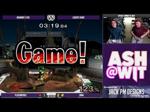 Pleasantries (Samus) vs Zamu (Fox) - ASH@WIT #128 Melee Loser's Semis