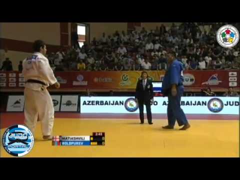 Judo Grand Slam Baku 2013 Bronze o100kg MATIASHVILI (GEO) - BOLDPUREV (MGL)