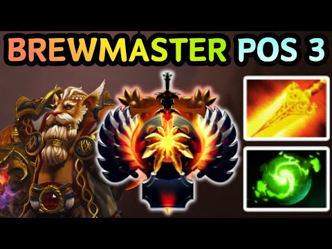 🔥 BREWMASTER OFFLANE PRIMAL SPLIT WINS FIGHTS | DOTA 2 GAMEPLAY 🔥