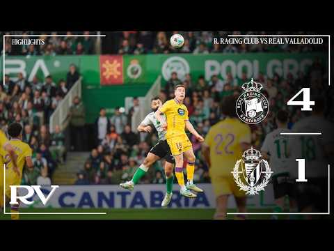 Real Racing Club de Santander 4-1 Real Valladolid Club de Fútbol