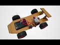 How To Make Rc Cardboard Car Without Pulley At Home