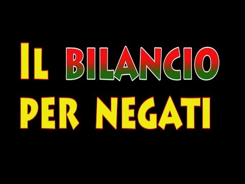 Il Bilancio per Negati