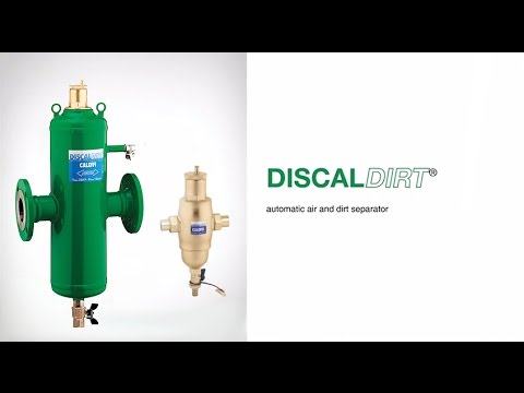 Discaldirt - combination air & dirt separators