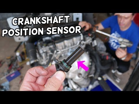 CRANKSHAFT POSITION SENSOR REPLACEMENT LOCATION 2.4 CHRYSLER 200, RAM PROMASTER CITY, FIAT 500X TORO