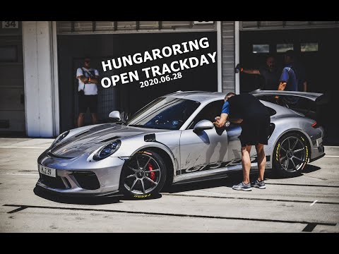 Hungaroring Autós Nyílt Nap 2020.06.28 4K (Open Trackday) -Porsche GT3RS, BMW M4 GT4, Ferrari 458-