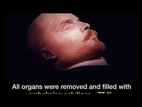 About Lenin’s body