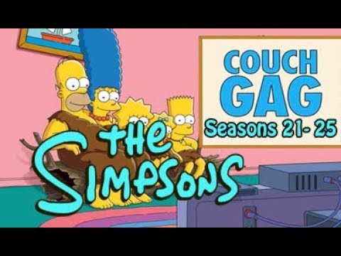 Couch GAGs in seasons 21 - 25