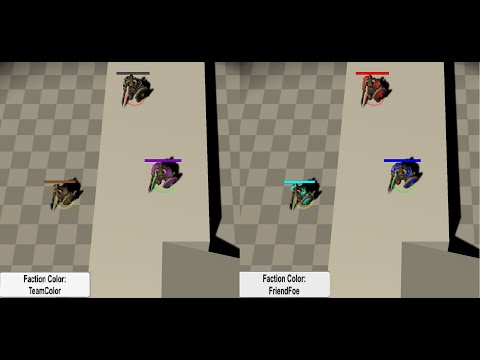 [Unity RTS] WarKingdoms Log 010 - Teamcolor switch on Unit Materials with GPU instancing