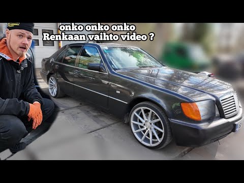 Mikä se oikein tuli siihen mersuun taas ? w140 S500 m119