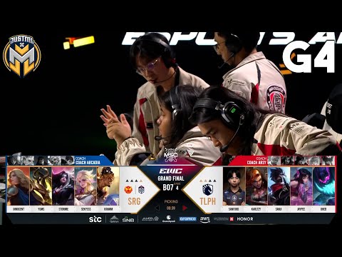 TLPH VS SRG.OG GAME 4 | GRAND FINALS | MLBB MSC 2025