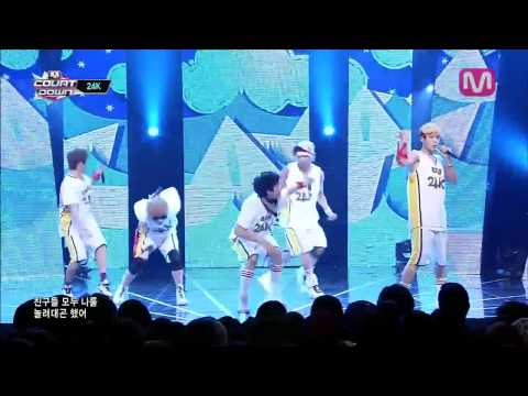 Live HD | 130815 24K "귀여워 죽겠어 (U R So Cute)" @ MNET 엠! 카운트다운
