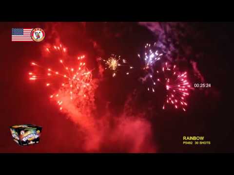 1.4G FIREWORKS: P5482 RAINBOW