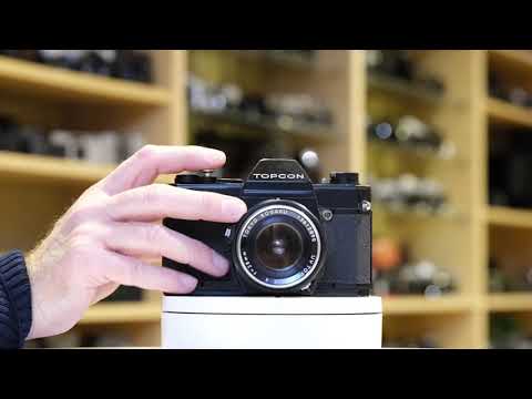 Slutarljudet på en Topcon Unirex