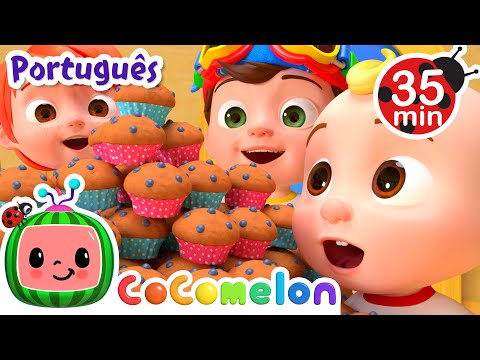 Capa de O Homem do Bolinho! | Melhores Canções de Cocomelon Brasil! | Músicas Infantis em Português