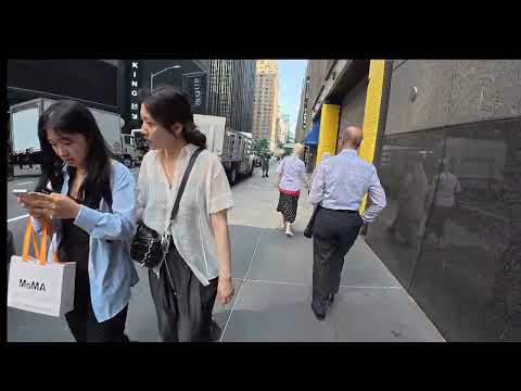 54th Street New York, Manhattan [4K]