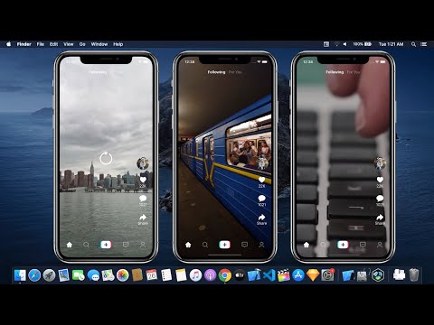 TikTok Video Player Using SwiftUI - TikTok App UI Using SwiftUI - SwiftUI Tutorials