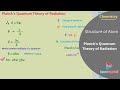 Structure Of Atom Class 11 Chemistry Planck S Quantum Theory Of Radiation