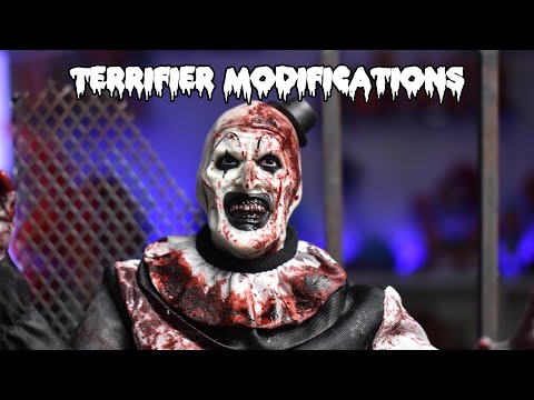 Terrifier 1/6 figure Modifications (Trick or Treat Studios) #terrifier2 #trickortreatstudios