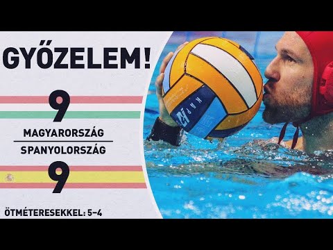 Vízilabda EB Döntő 2020 - Magyarország vs Spanyolország 14:13 - 5 méteresek + Ünneplés (26/01/2020)