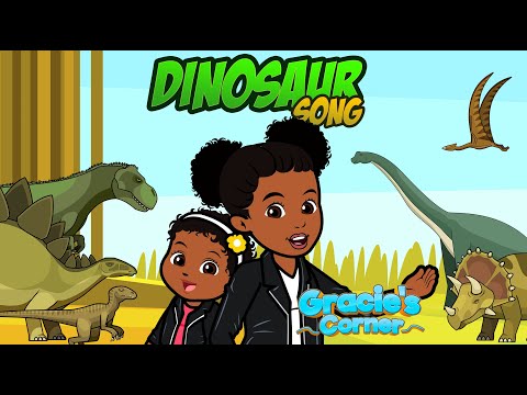 Dinosaur Song | An Original Song by Gracie’s Corner | Nursery Rhymes + Kids Songs