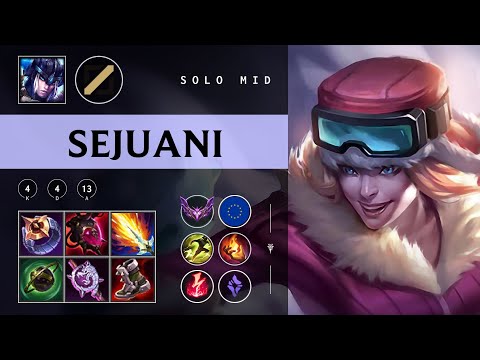 Sejuani Mid vs Qiyana - EUW Master Patch 25.24