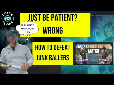 DESTROY Tennis Pushers! Skills to Conquer Annoying Junk Ballers