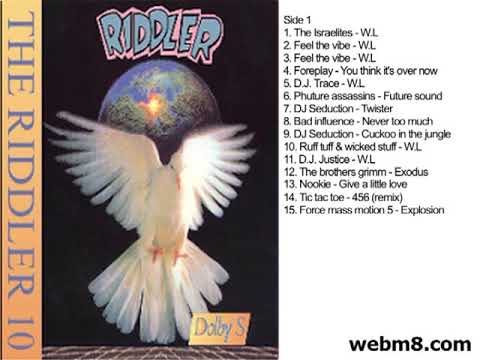 DJ Riddler tape 10 - tunes from 1992.  21/06/97 - Redone for copyright again