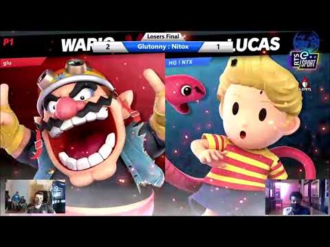 TNG x RTSeSport - HG | Nitox (Lucas) vs Glutonny ( Wario)  Smash Ultimate Tournament | Loser finals
